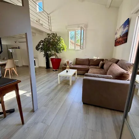 Apartamento Large, Bright Loft With Mezzanine Cannes